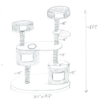 Load image into Gallery viewer, A Custom Cat Tree for Jessica