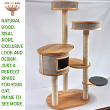 Load image into Gallery viewer, Giant 3-Tower 6-Seat Cat Tree